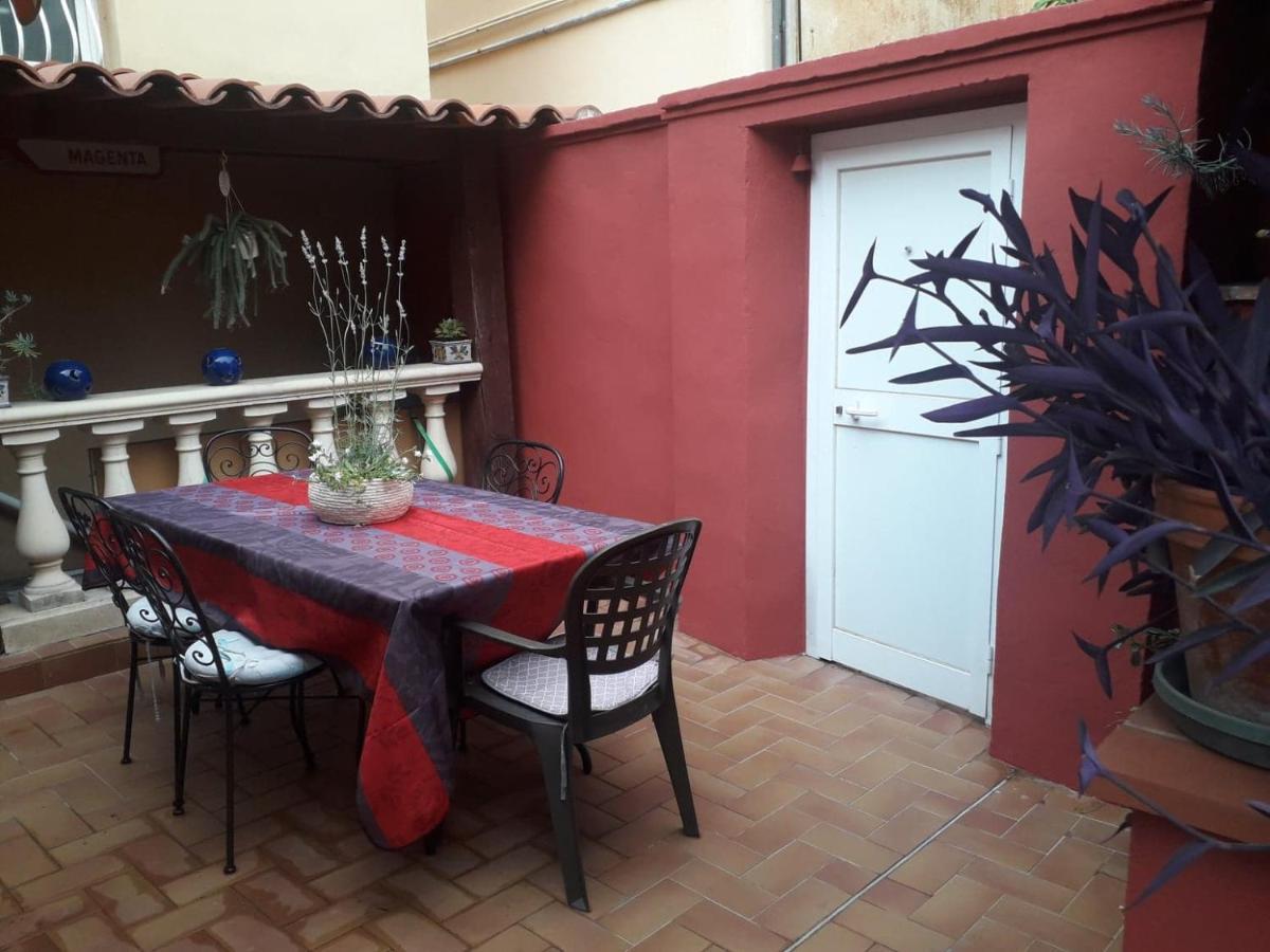 Appartement Les violettes à Menton Extérieur photo