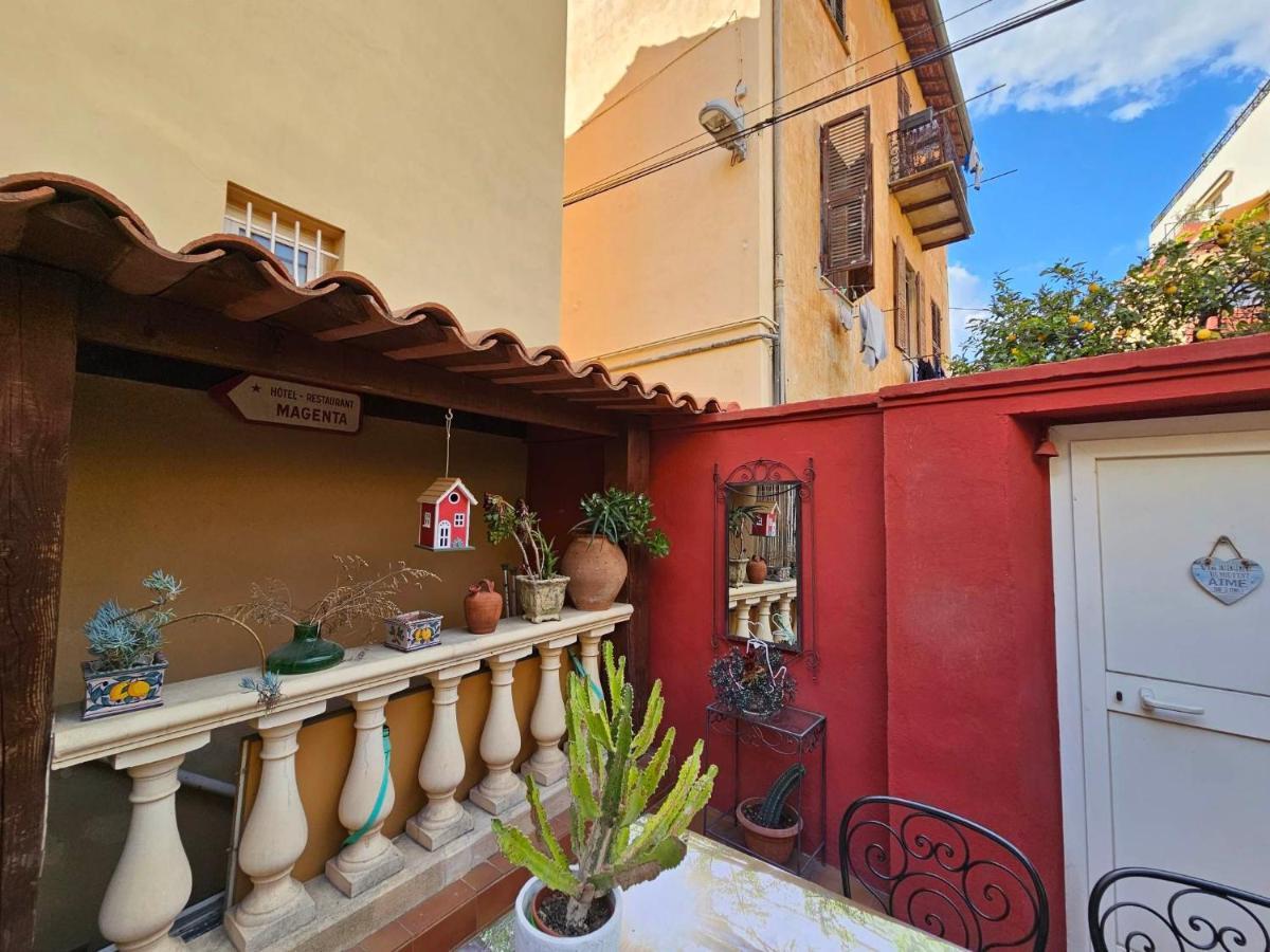 Appartement Les violettes à Menton Extérieur photo
